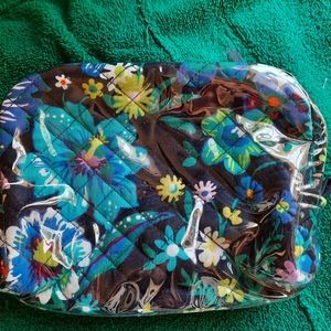 Vera Bradley Cosmetic Bag Moonlight Garden NWT